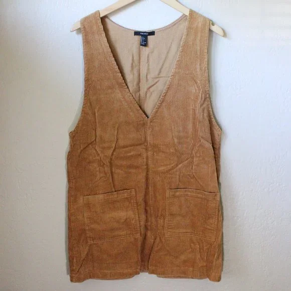 Forever 21 | Dresses | Sale 222 Or 33 Forever 2 Corduroy Dress Golden Brown Pockets Women Sz L | Poshmark Forever 21 | Dresses | Sale 222 Or 33 Forever 2 Corduroy Dress Golden Brown Pockets Women Sz L | Poshmark